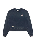 Cropped Washed Sweater