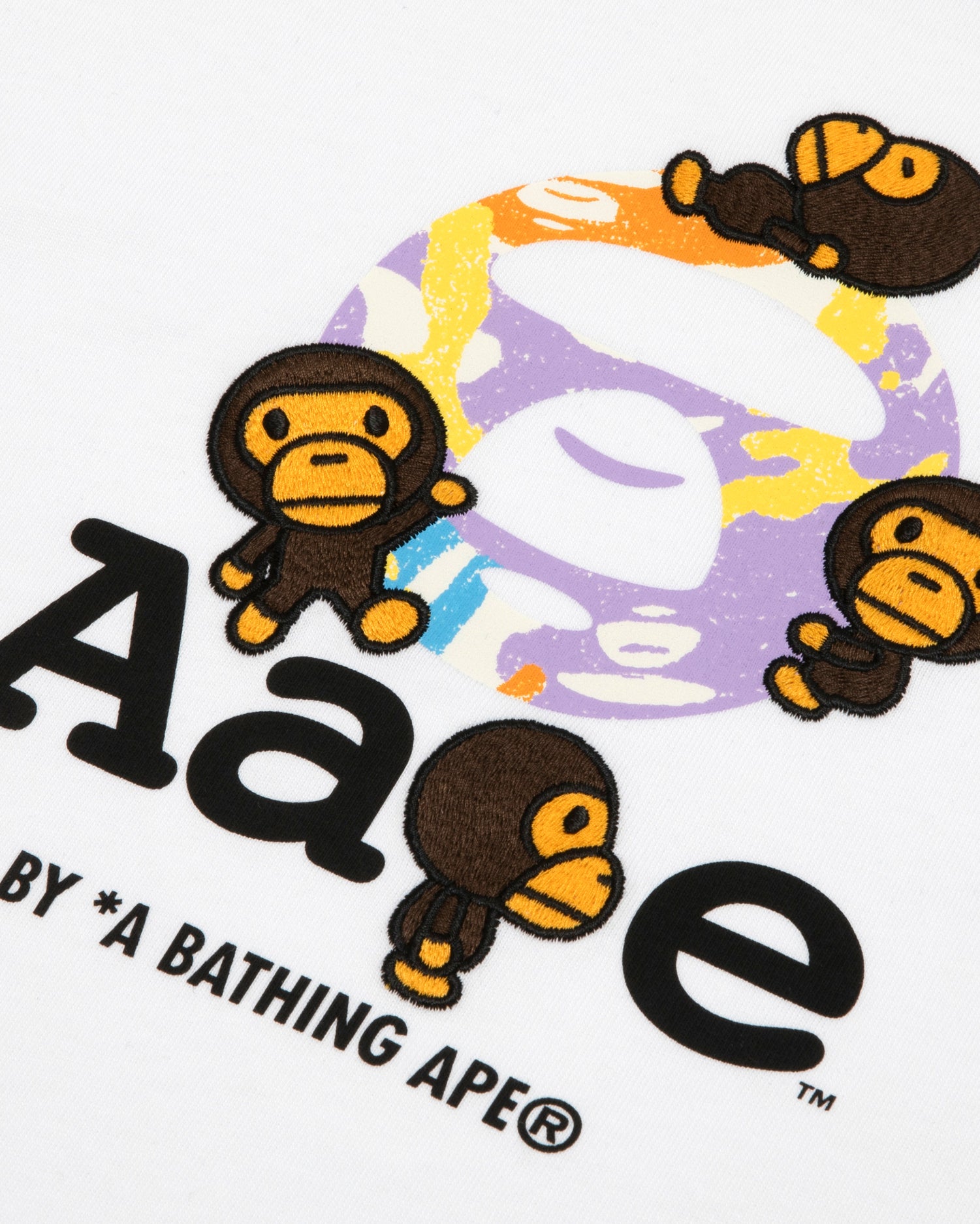 AAPE Kids X Baby Milo Store graphic tee | Aape official website