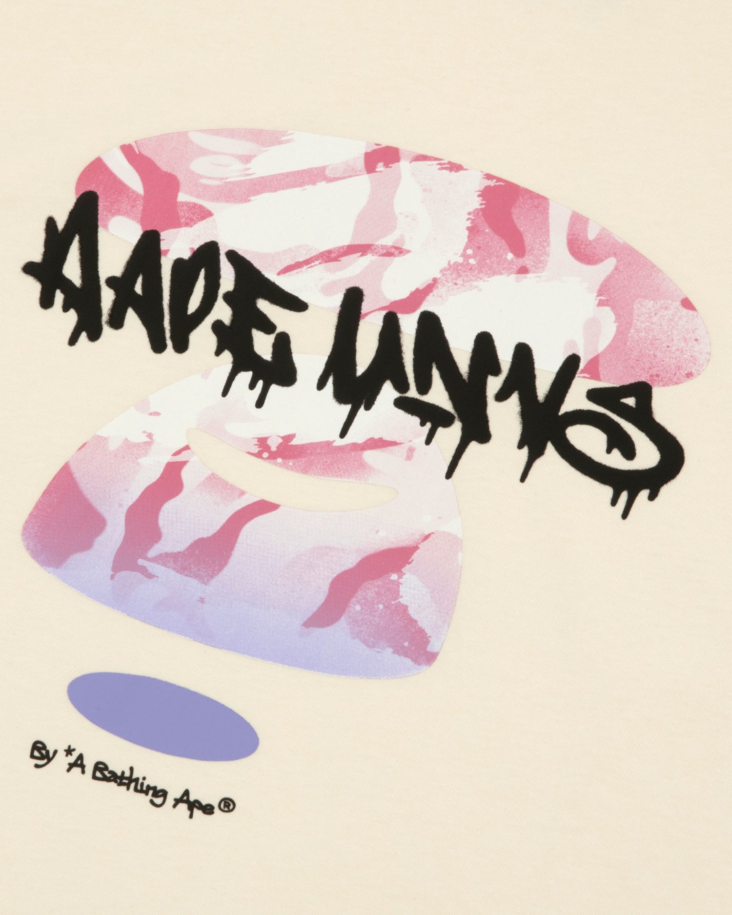 AAPE AAPEUNVS moonface graphic tee | Aape official website – AAPE.COM