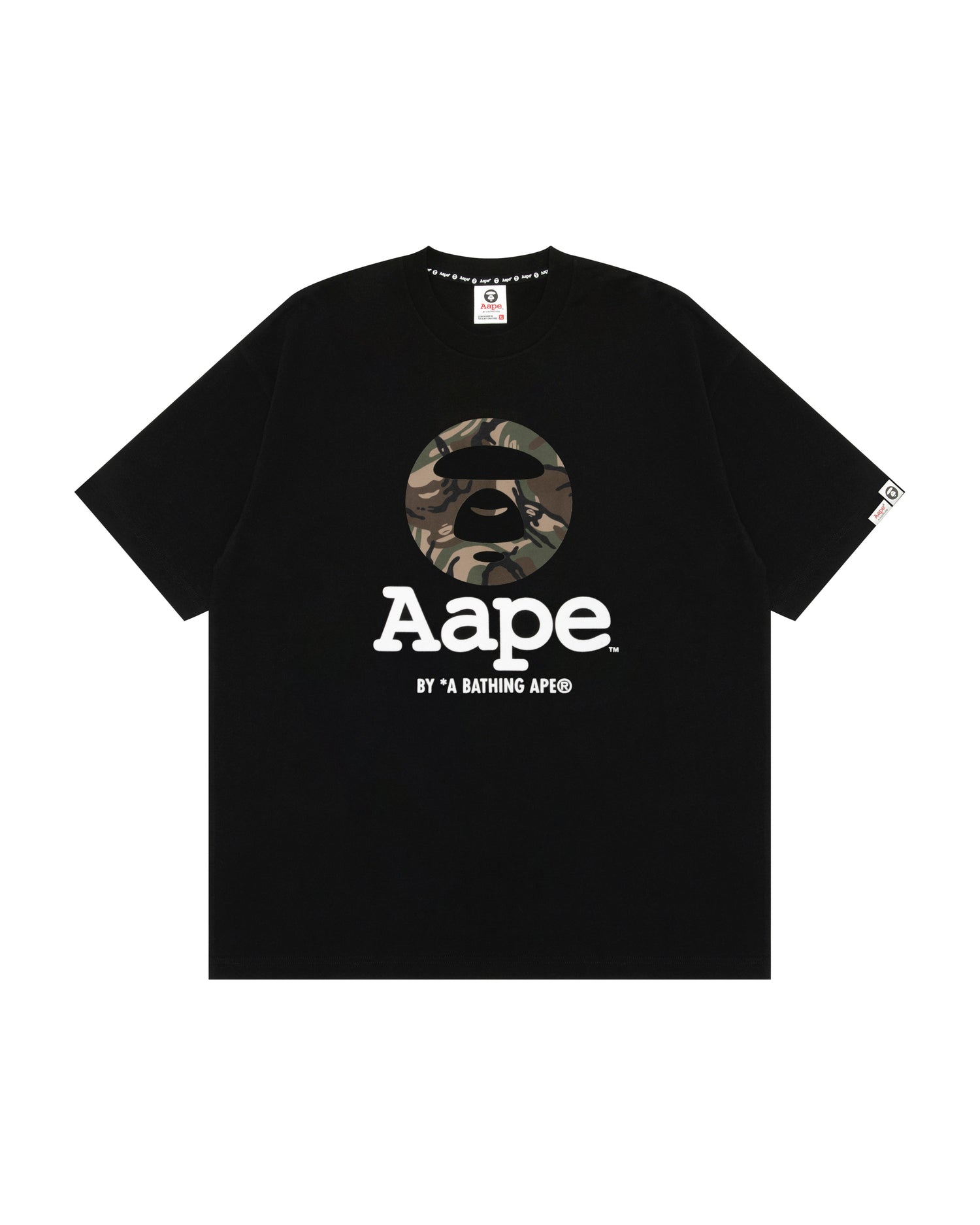 AAPE AAPEUNVS moonface graphic tee | Aape official website – AAPE.COM