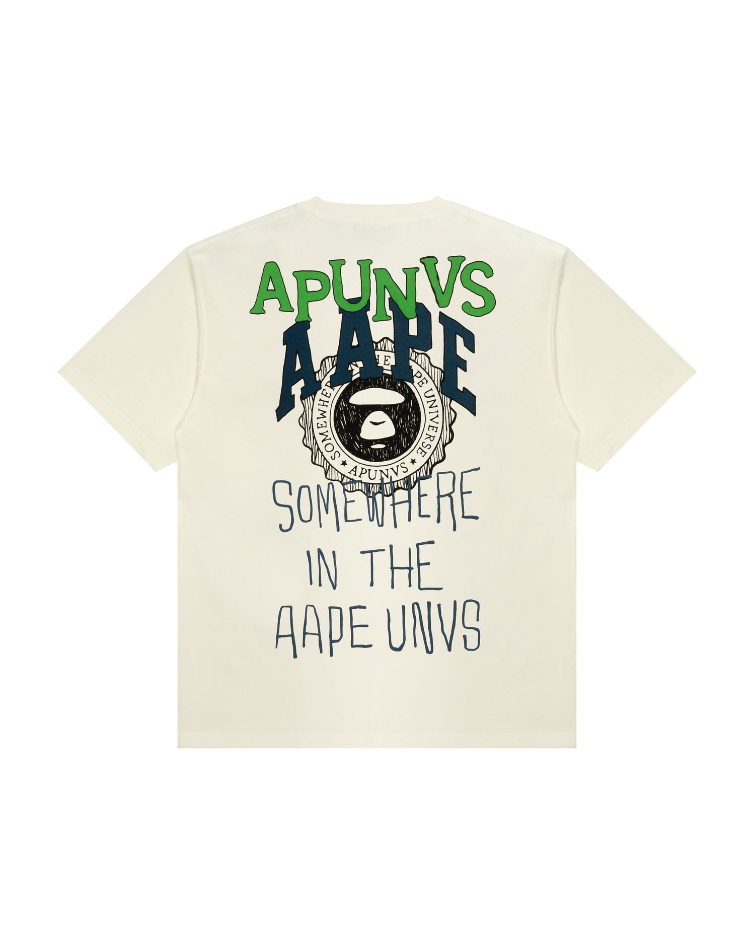 AAPE AAPEUNVS logo print tee | Aape official website – AAPE.COM