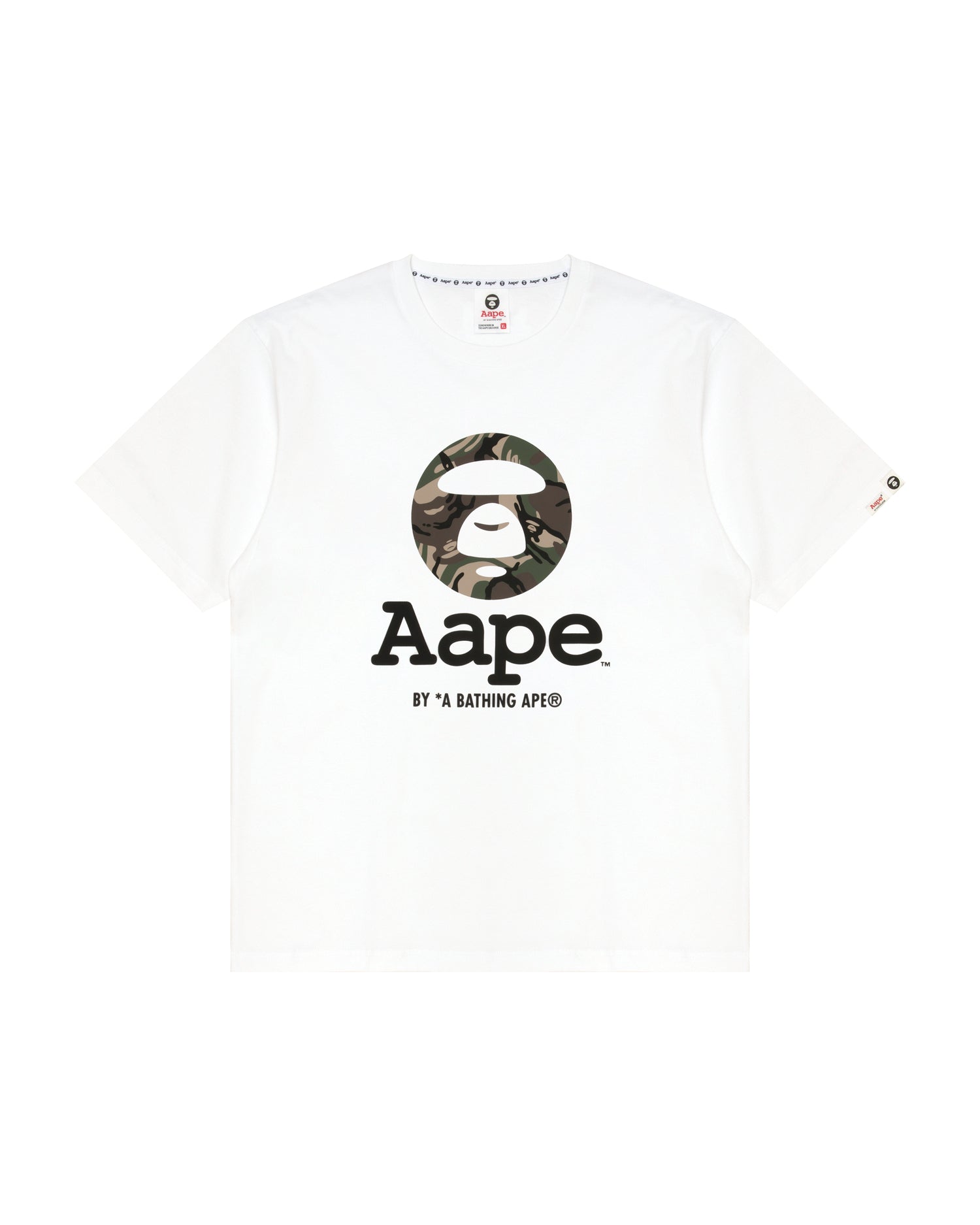 AAPE AAPEUNVS camo moonface tee | Aape official website – AAPE.COM