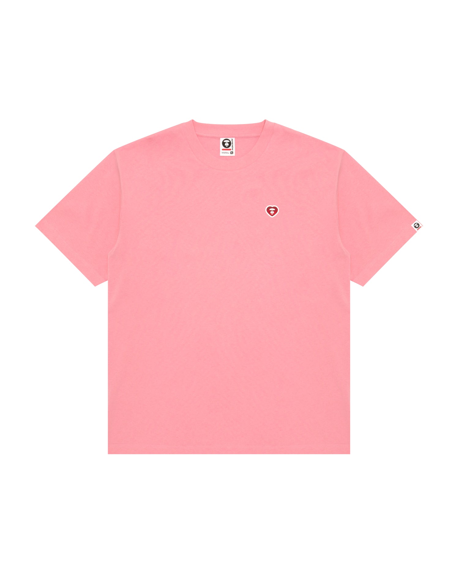 AAPE AAPENOW heart moonface tee | Aape official website – AAPE.COM