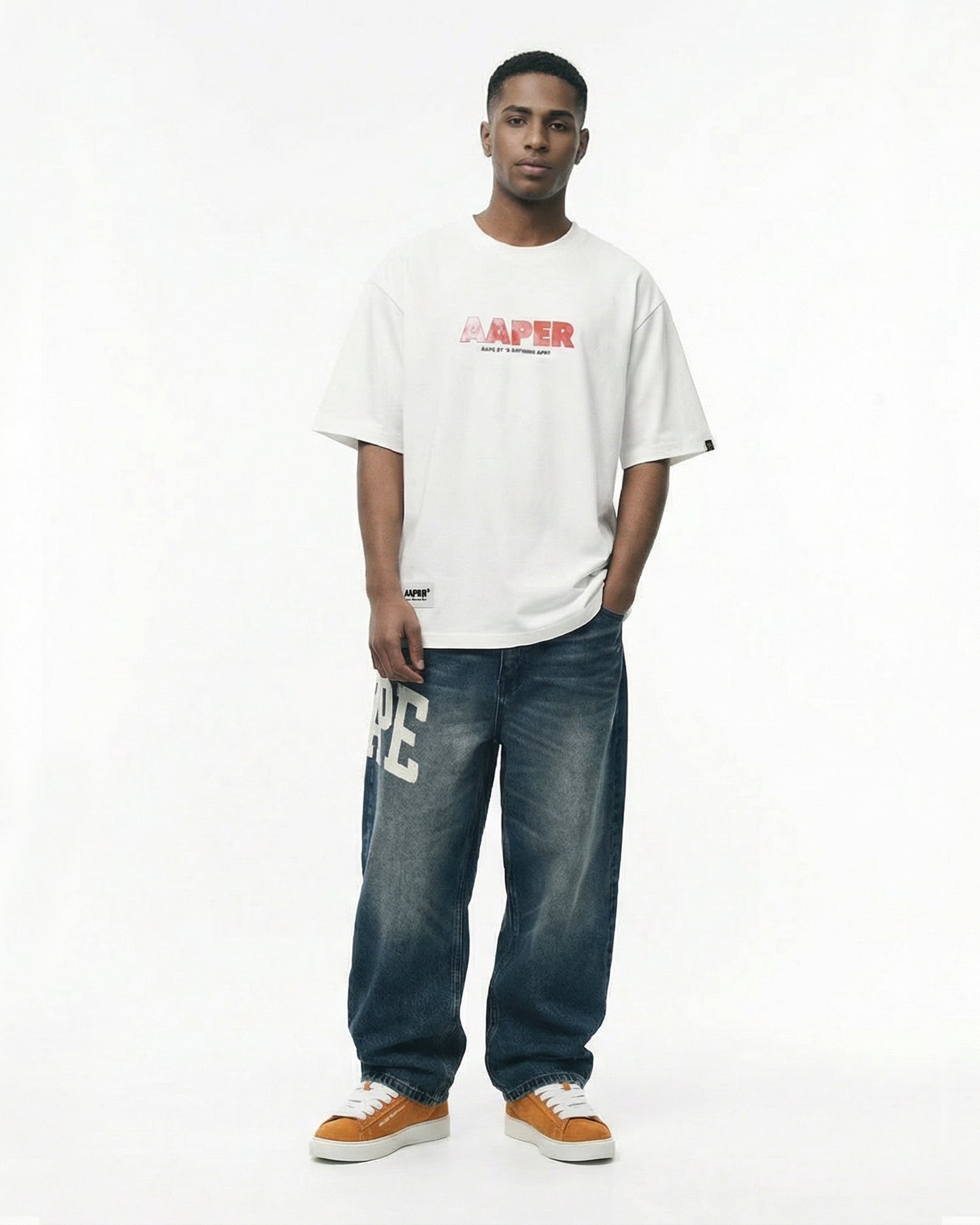 AAPE AAPER graphic tee | Aape official website – AAPE.COM