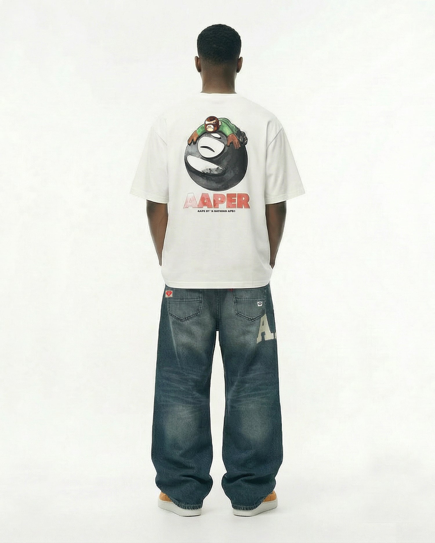 AAPE AAPER graphic tee | Aape official website – AAPE.COM