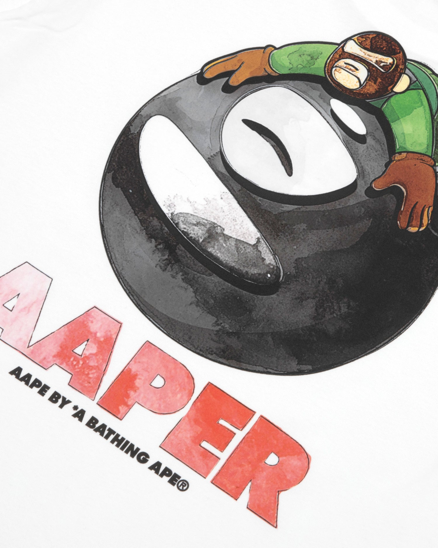 AAPE AAPER graphic tee | Aape official website – AAPE.COM
