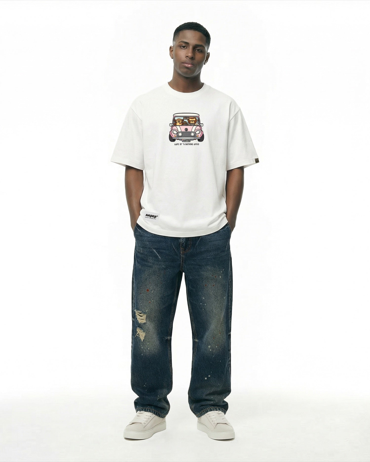 AAPE AAPER graphic tee | Aape official website – AAPE.COM