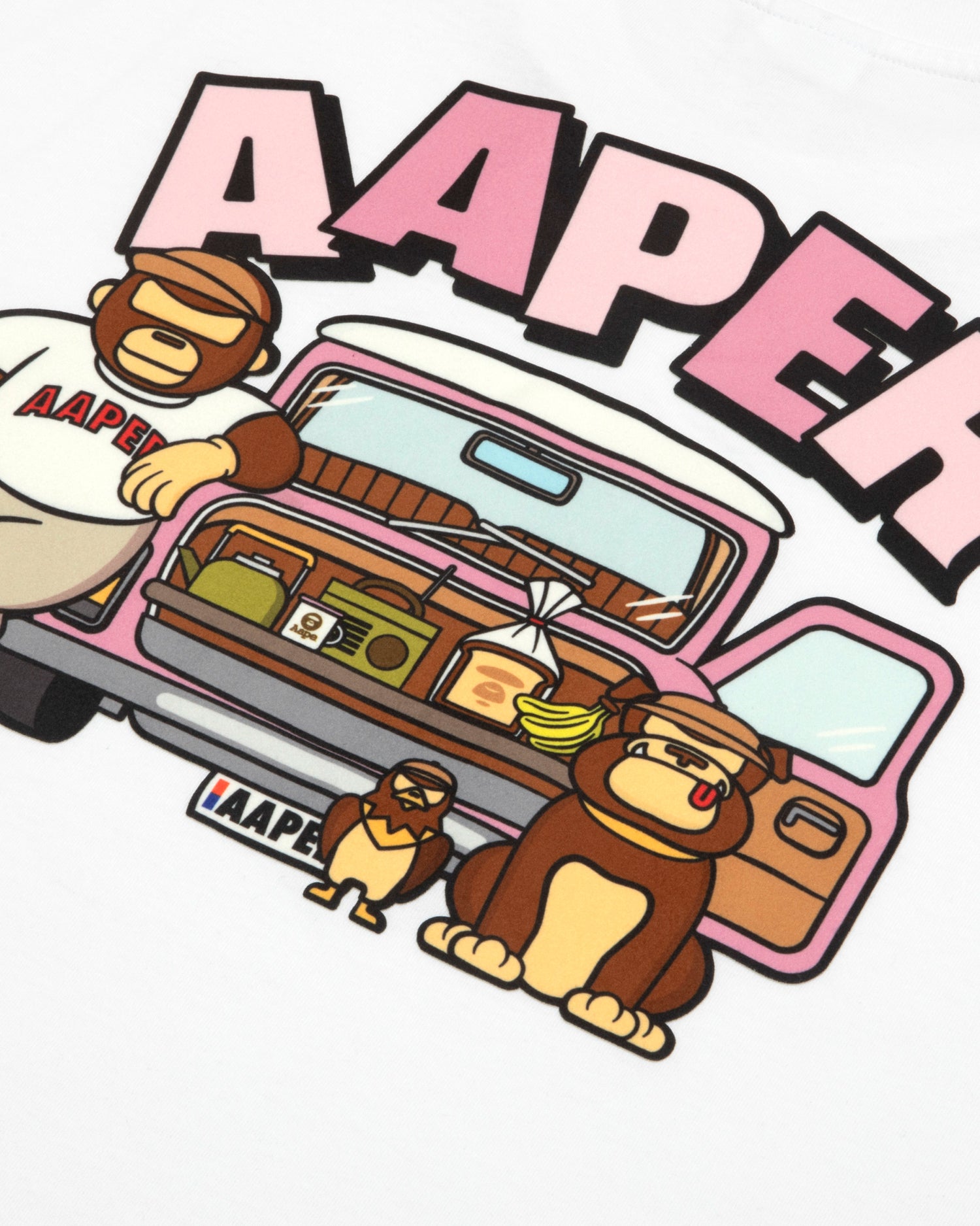 AAPE AAPER graphic tee | Aape official website – AAPE.COM