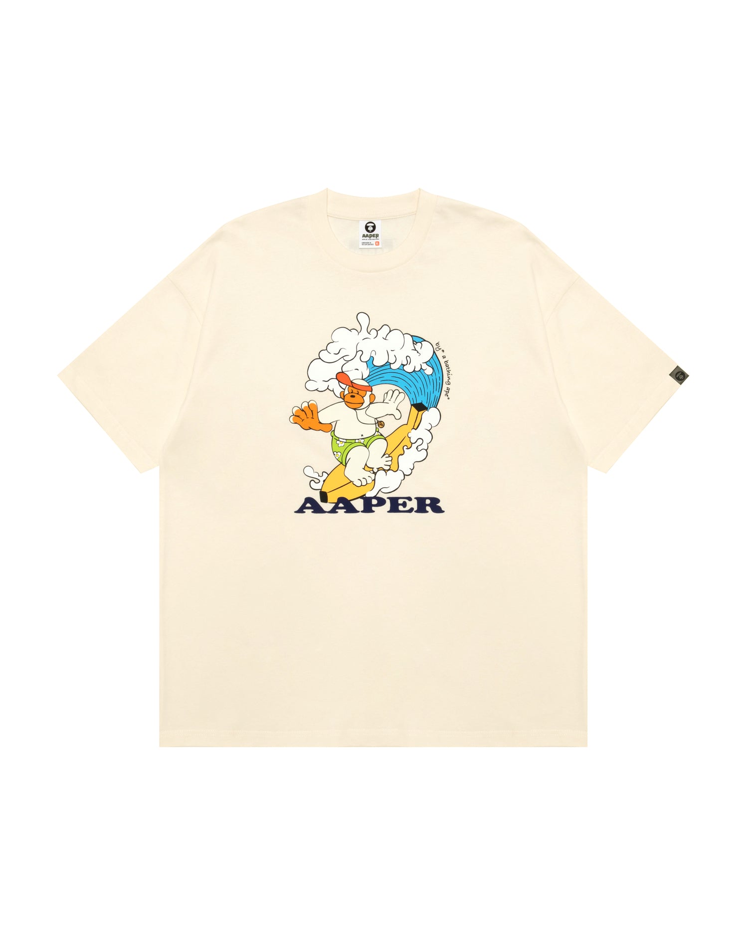 断*中様 希少コラボ！早い者勝ち！A bathing Ape × A.P.C. AAPE AAPER graphic tee | Aape official website – AAPE.COM