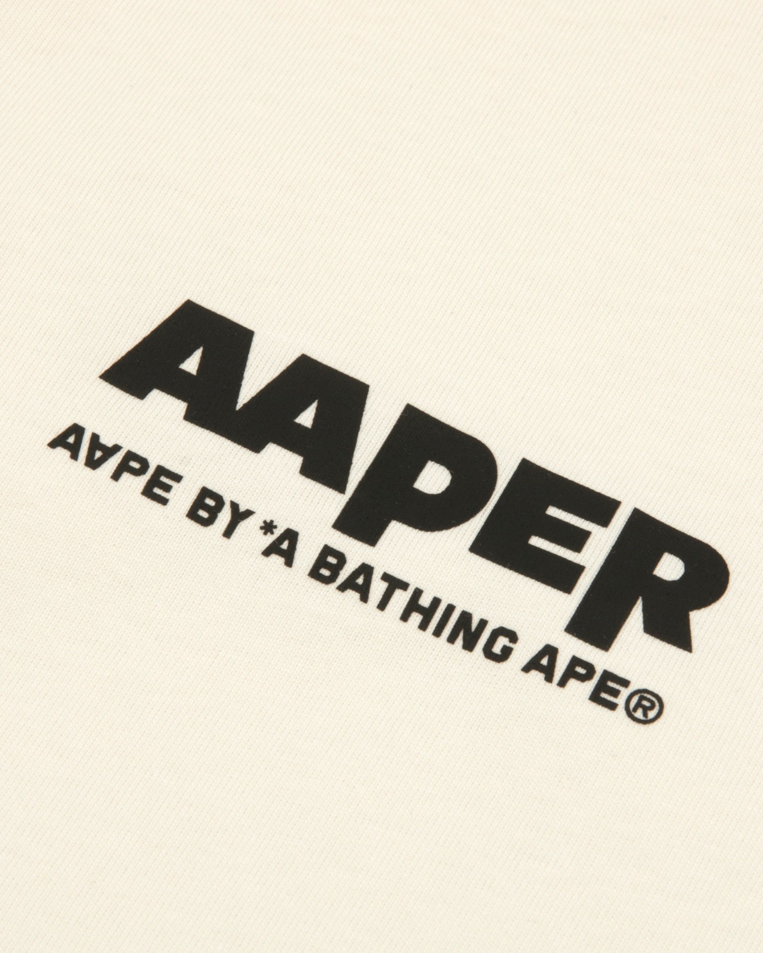 AAPE AAPER logo tee | Aape official website – AAPE.COM