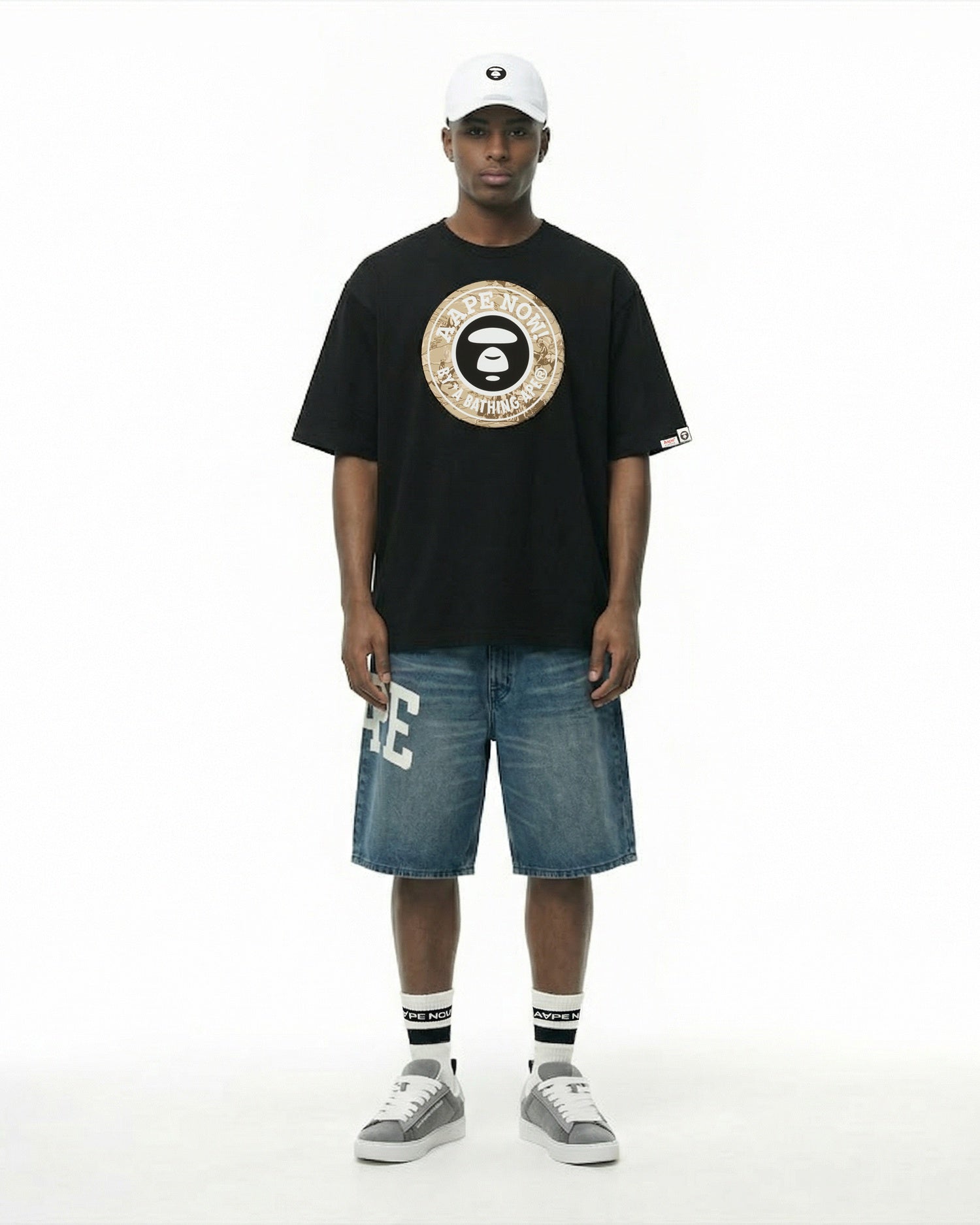 AAPE AAPENOW moonface tee | Aape official website – AAPE.COM