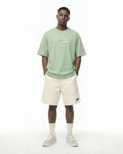 AAPEUNVS moonface tee