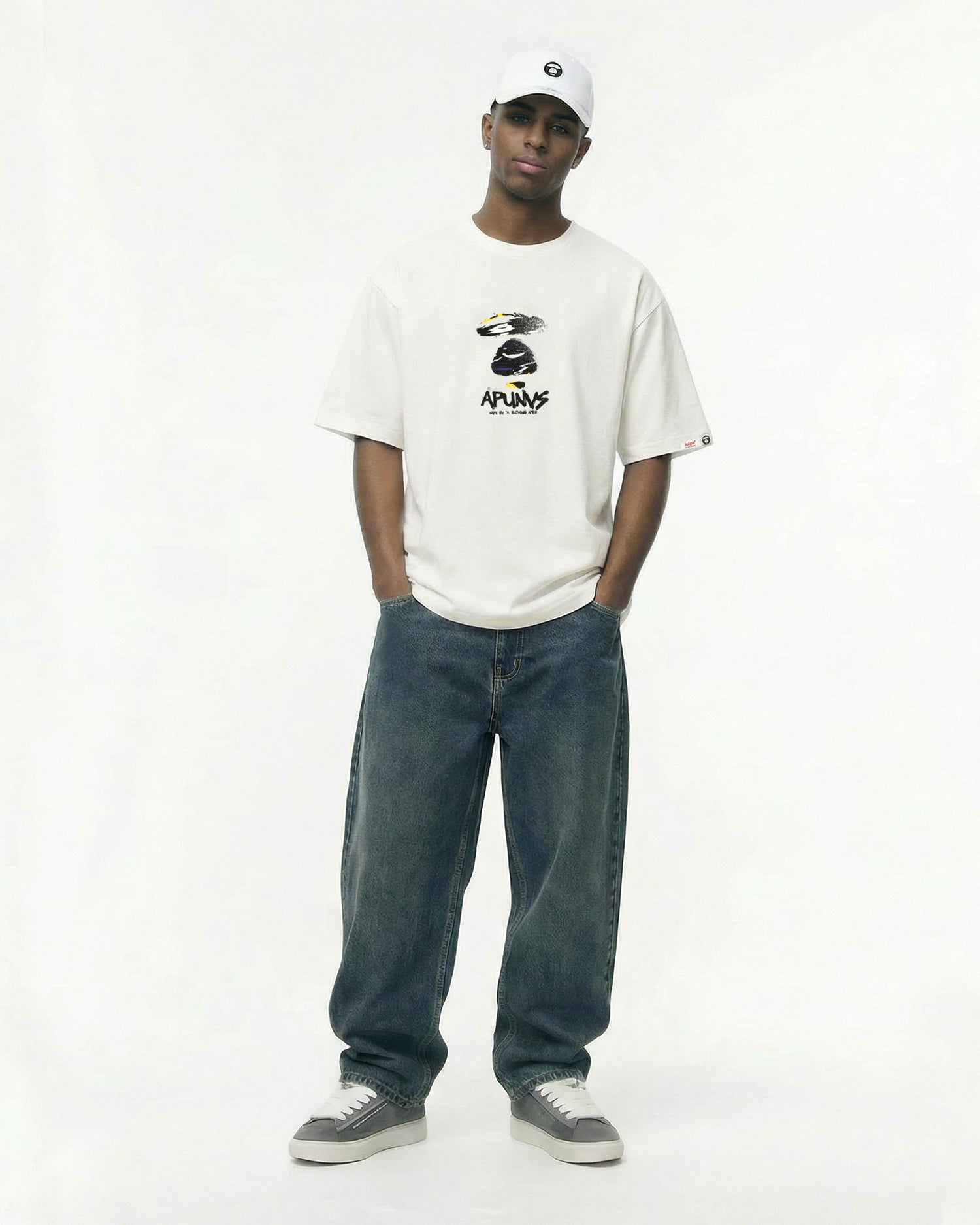 AAPE AAPEUNVS graphic tee | Aape official website – AAPE.COM