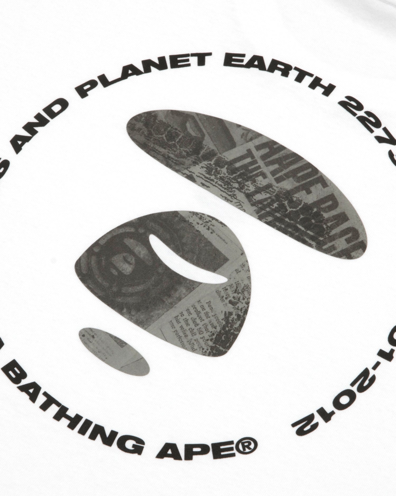 AAPE Moonface logo tee | Aape official website – AAPE.COM