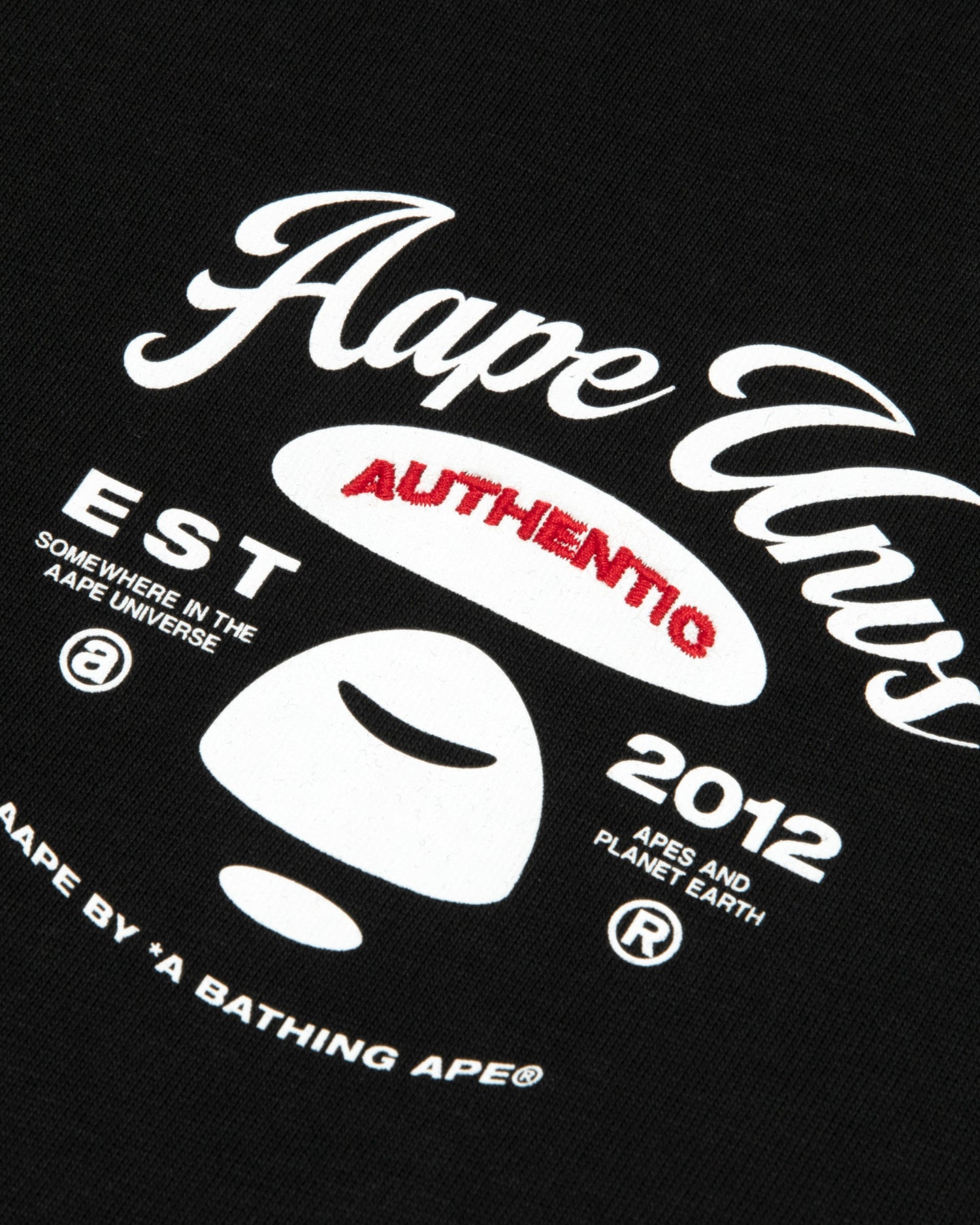 AAPE AAPEUNVS graphic tee | Aape official website – AAPE.COM