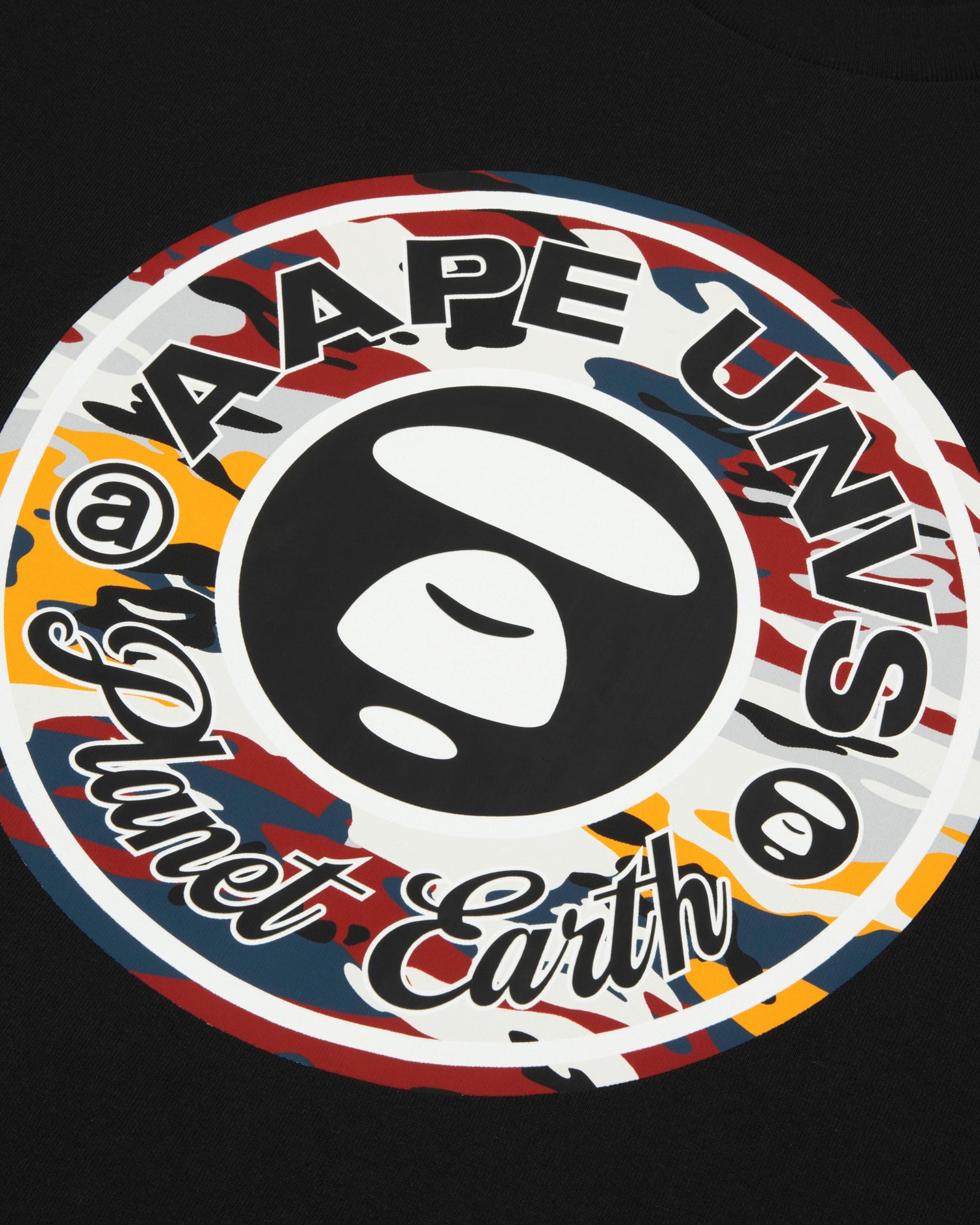 AAPE AAPEUNVS moonface tee | Aape official website – AAPE.COM