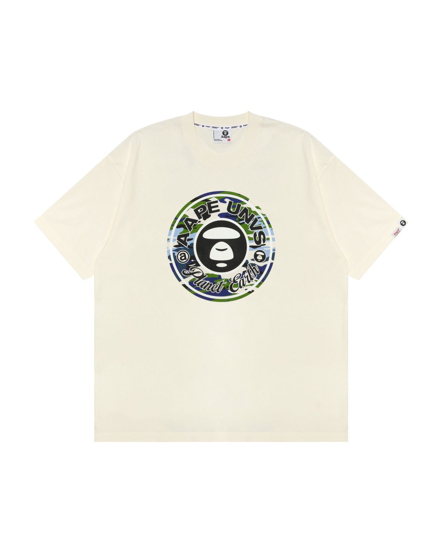 AAPE AAPEUNVS moonface tee | Aape official website – AAPE.COM