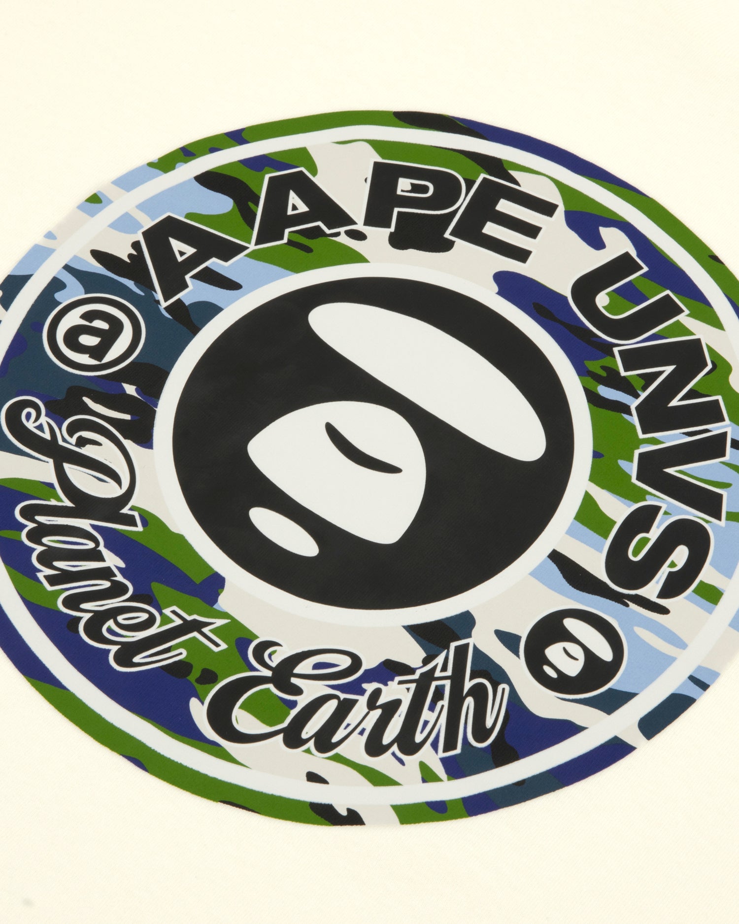 AAPE AAPEUNVS moonface tee | Aape official website – AAPE.COM