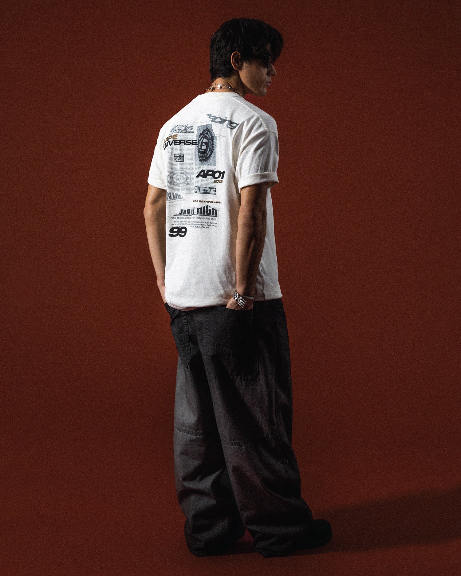 AAPE AAPEUNVS graphic tee | Aape official website – AAPE.COM