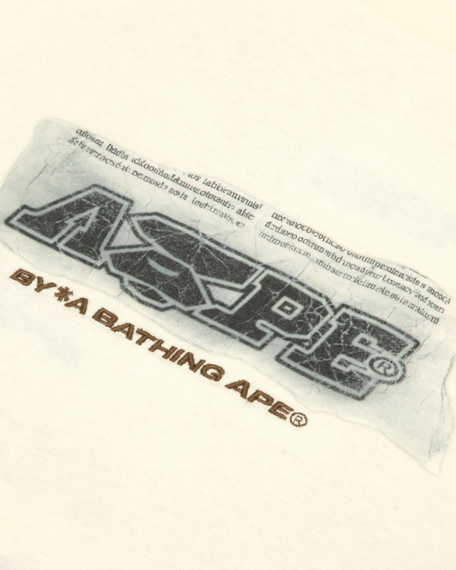 AAPE AAPEUNVS graphic tee | Aape official website – AAPE.COM