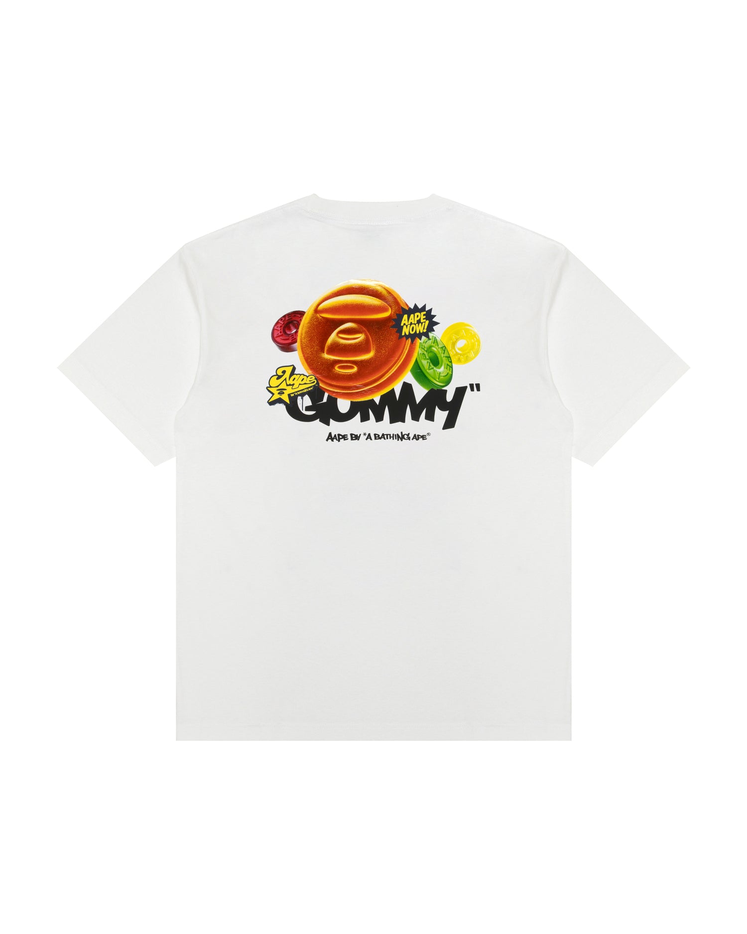 AAPE AAPENOW moonface graphic tee | Aape official website – AAPE.COM