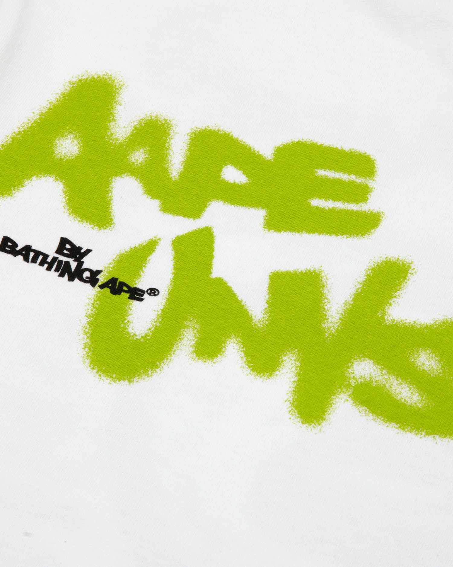 AAPE AAPEUNVS graffiti print tee | Aape official website – AAPE.COM