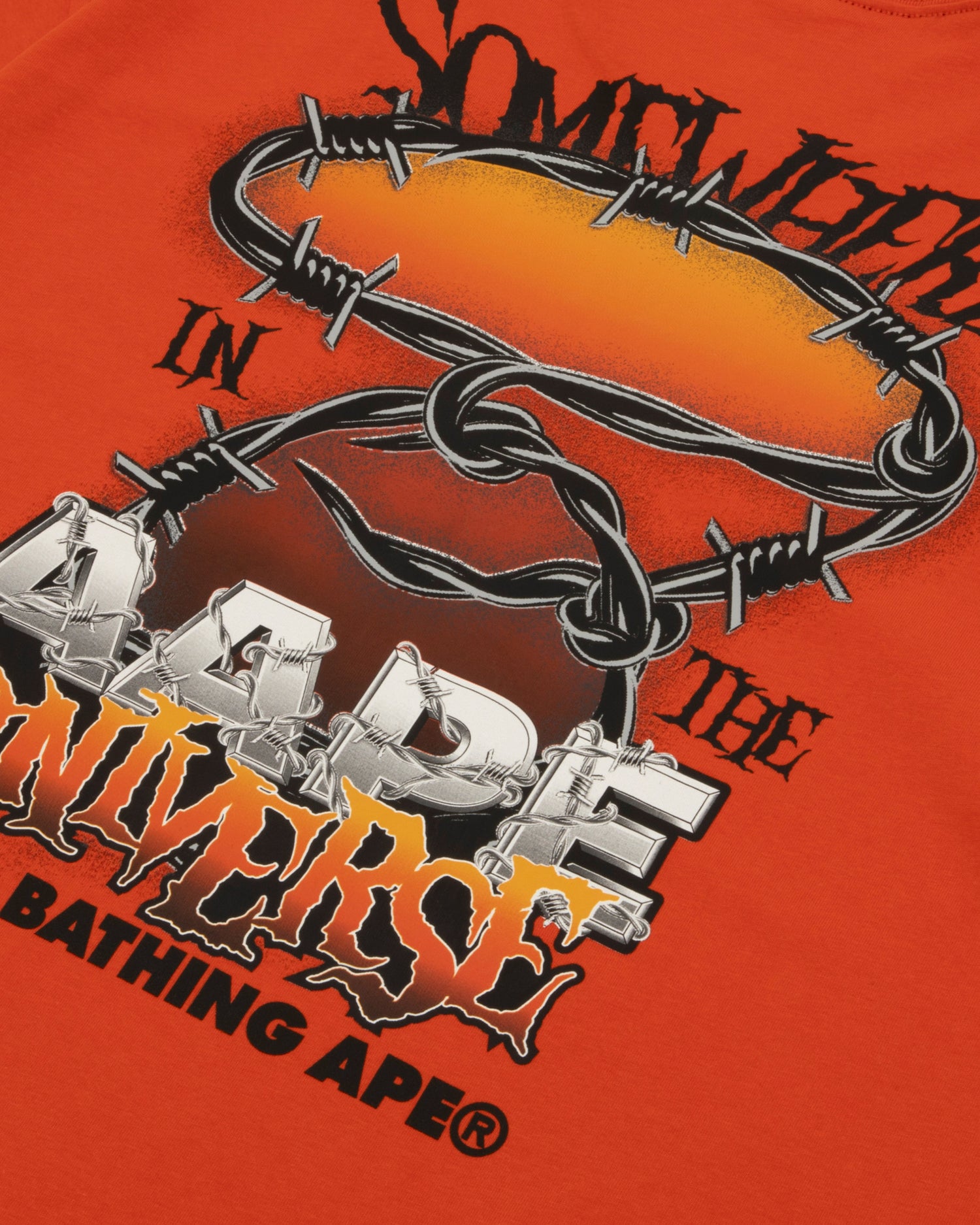 AAPE AAPEUNVS graphic tee | Aape official website – AAPE.COM