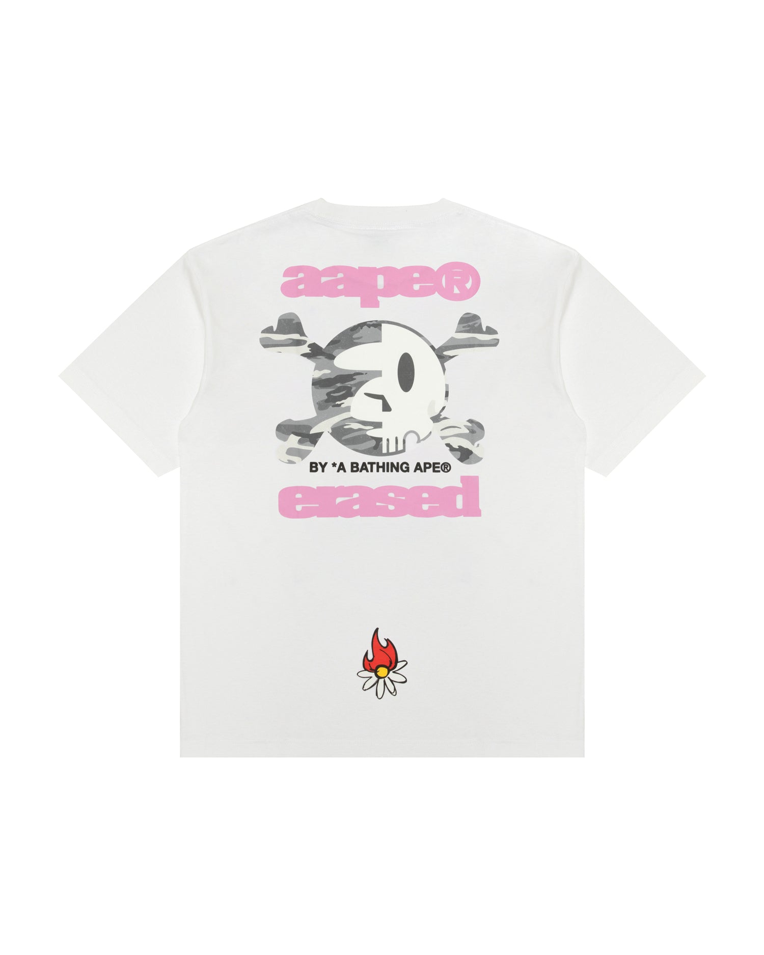 AAPE X erased graphic tee | Aape official website – AAPE.COM