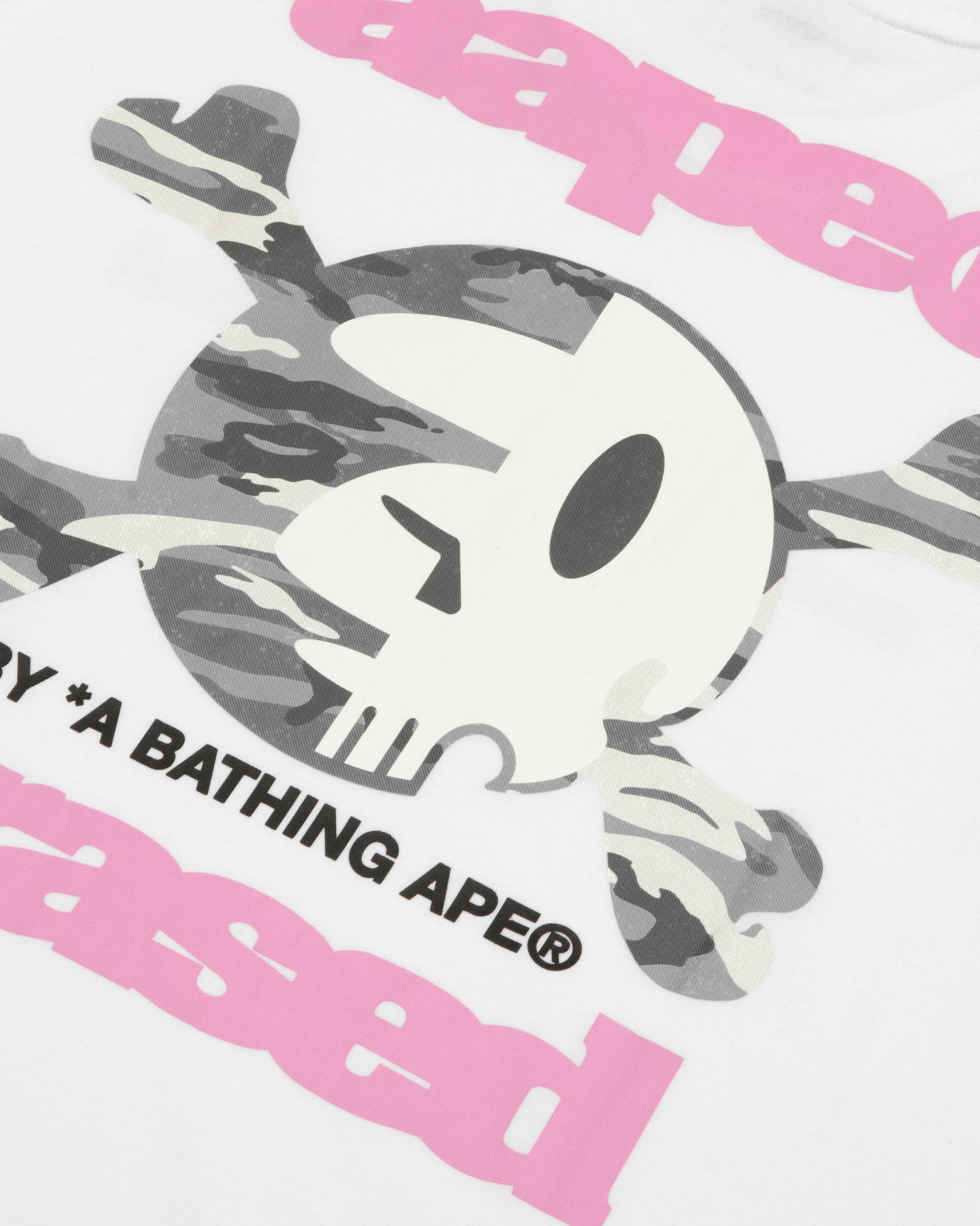 AAPE X erased graphic tee | Aape official website – AAPE.COM