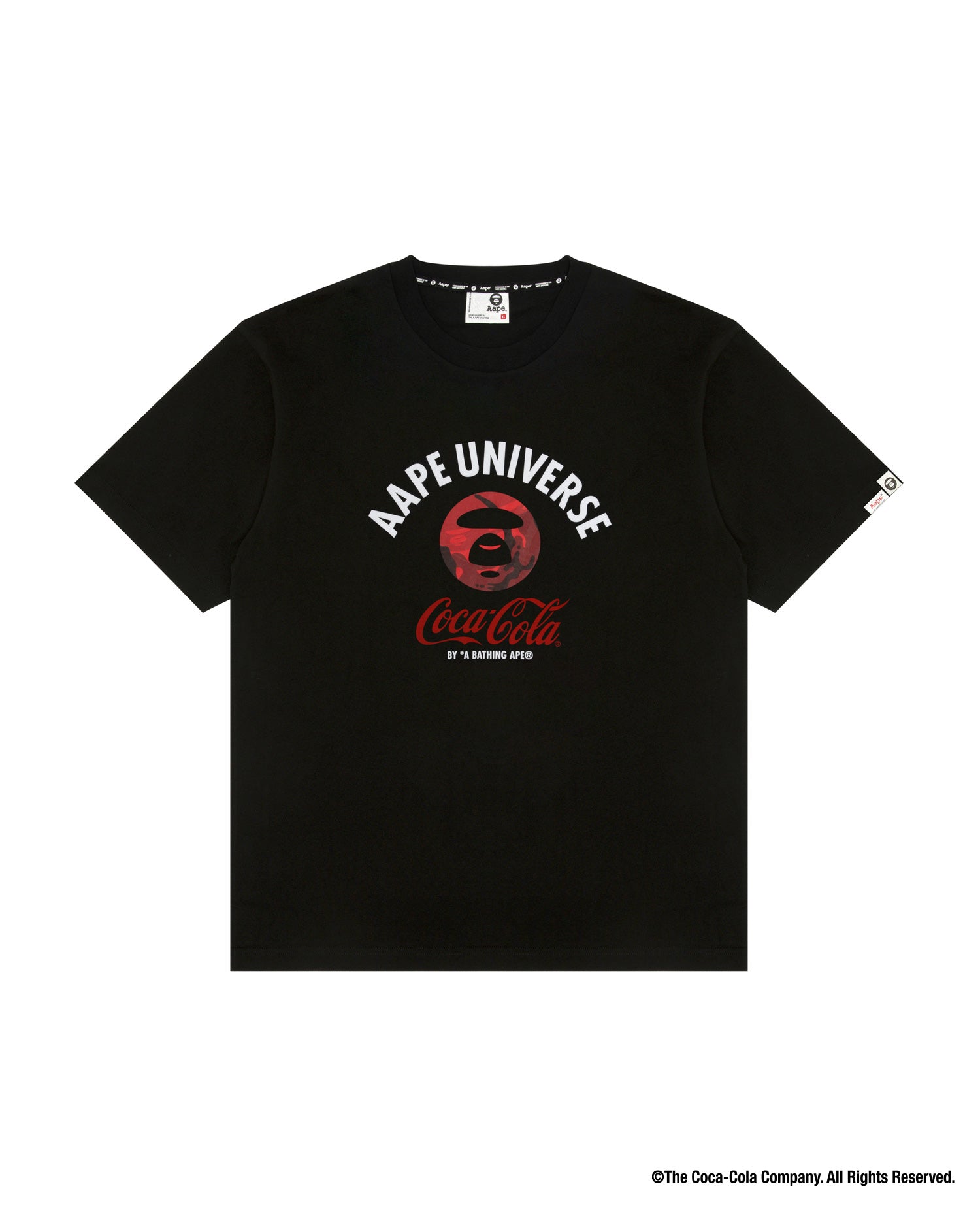 AAPE X Coca Cola AAPEUNVS graphic tee | Aape official website