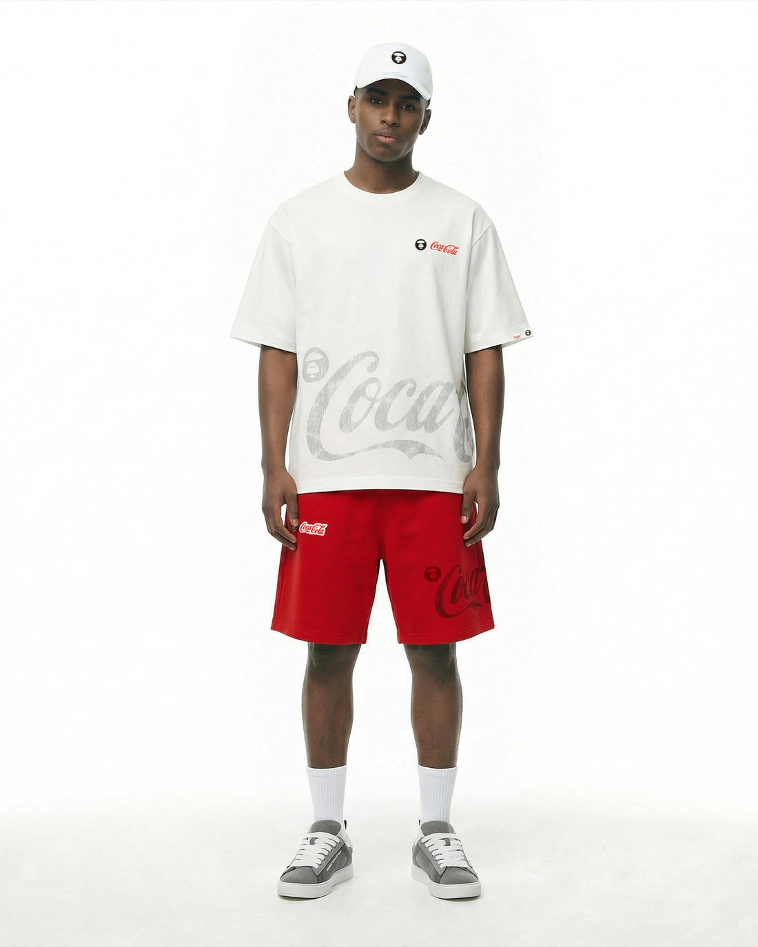 Camiseta AAPE X Coca Cola  