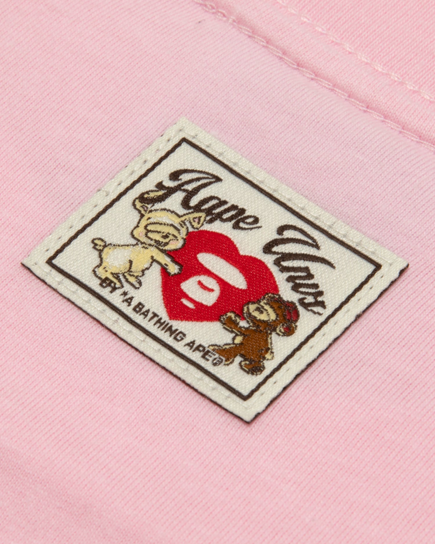 AAPE AAPEUNVS heart moonface graphic tee | Aape official website